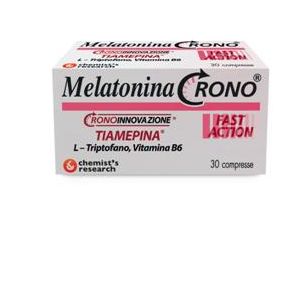 Melatonina crono 1mg tiamepina 30 compresse