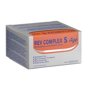 Rev complex s age 20 bustine astuccio 70 g
