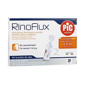 Rinoflux soluzione fisiologica 20 fiale 2 ml