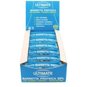 Ultimate barretta proteica cioccolato 24 pezzi
