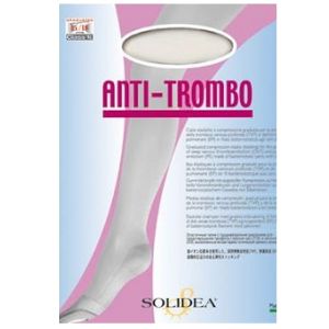 Calza antitrombo solidea bianco extra large 1 paio