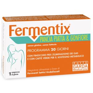 Fermentix pancia piatta e gonfiore 20 compresse