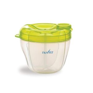 Nuvita dosatore e contenitore per il latte verde