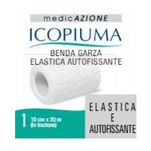 Icopiuma benda garza elastica autofissante cm 10x20 mt