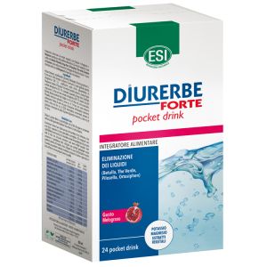 Esi diurerbe forte pocket drink melograno 24 x 20 ml