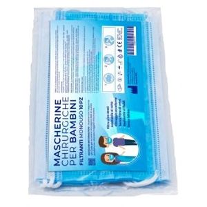 Mascherina chirurgica bimbo 10 pezzi