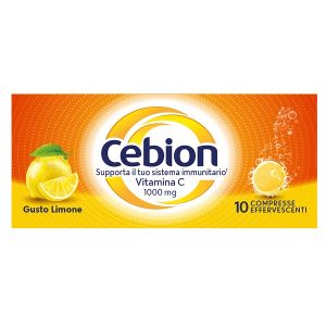 Cebion effervescente vitamina c limone 10 compresse