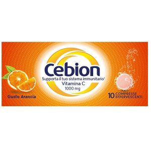 Cebion effervescenti vitamina c arancia 10 compresse