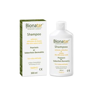 Bionatar shampoo indicato in presenza di sintomi di psoriasi e dermatite seborroica 200 ml