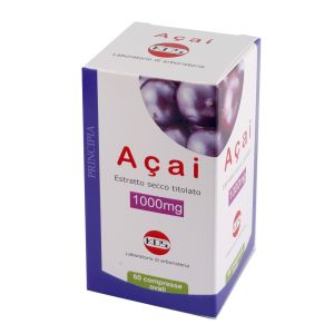 Acai estratto secco 60 compresse ovali