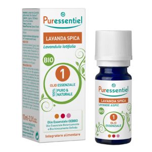 Puressentiel lavanda spica olio essenziale bio 10 ml