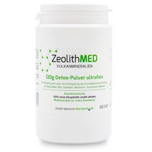 Zeolithmed minerali vulcanici detox polvere ultrafine 120 g
