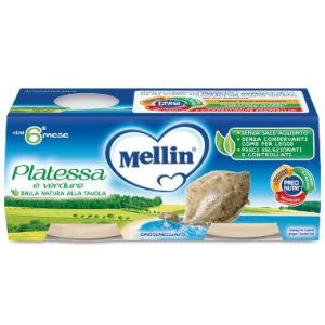 Mellin omogeneizzato platessa 2x80 g
