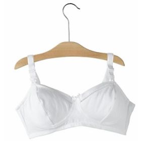 Chicco mammy reggiseno cotone allattamento bianco 3d