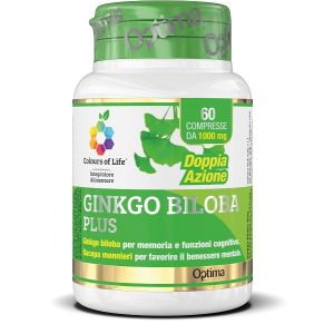 Colorus of life ginkgo biloba plus 60 compresse 1000 mg