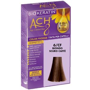 Biokeratin ach8 color prodige 6/cf biondo scuro caffe'
