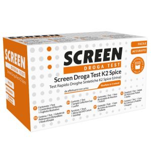 Screen droga test k2 spice/urina test antidroga con contenitore urina