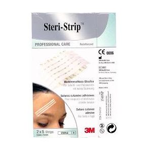 Cerotto per sutura steristrip sriscia 6 x 75 mm 6 pezzi