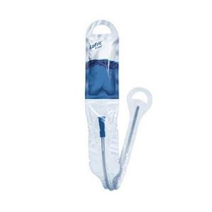 Catetere urinario monouso autolubrificante idrofilo pobe lubrificazione polivinilpirrolidone soluzione salina sterile integrata lofric primo uomo punta nelaton ch10 40cm 30pz