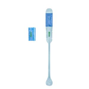 Catetere urinario monouso autolubrificante idrofilo pobe lubrificazione tramite polivinilpirrolidone soluzione salina sterile integrata lofric primo ch14 uomo tiemann 30 pezzi