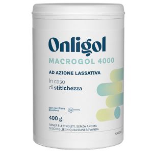 Onligol macrogol 4000 400 g senza zucchero
