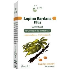 Caira lupino bardana plus 80 compresse da 0,8 g