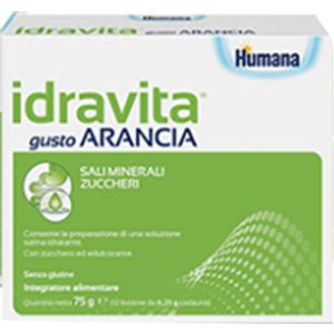 Idravita gusto arancia 12 bustine da 6,25 g