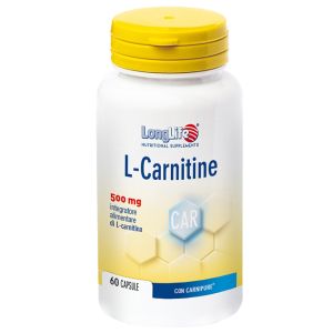 Longlife l-carnitine 60 capsule di gelatina da 960 mg