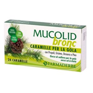 Mucolid bronc propoli&pino 24 caramelle