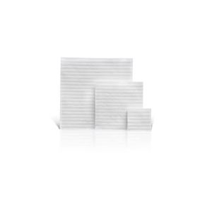 Medicazione in tecnologia hydrofiber in carbossimetilcellulosa sodica e cellulosa rigenerata aquacel extra 5x5 cm 10 pezzi