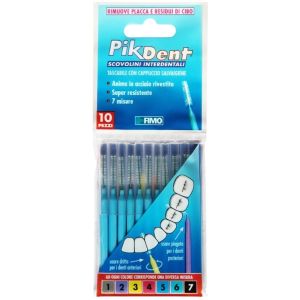 Pikdent stuzzicolino 5 azzurro 10 pezzi