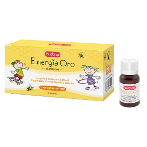 Buona energia oro 10 flaconcini da 10 ml