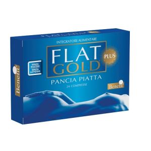 Flat gold plus 24 compresse