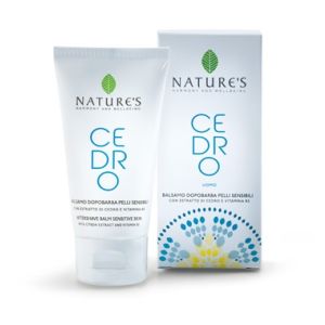 Nature's cedro uomo balsamo dopobarba pelli sensibili 75 ml