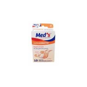 Cerotto meds strip tela ipoallergenico elasticizzato assortiti 10 pezzi
