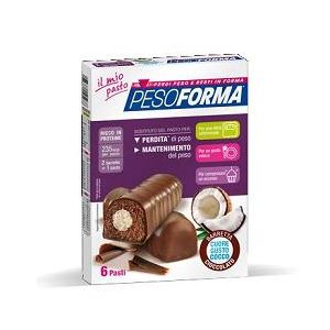 Pesoforma barretta cuore cocco 6 pasti 12 x 31 g