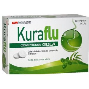 Kuraflu gola eucalipto 20 compresse 1,5 g