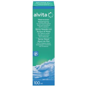 Spray nasale alvita con acqua di mare 100 ml