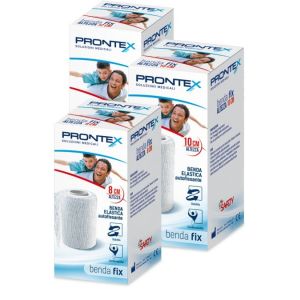 Benda elastica prontex fix autofissante 12 cm di altezza per4 metri in estensione 1 pezzo