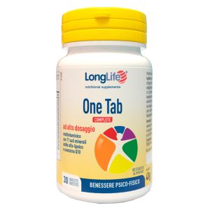 Longlife one tab complete 30 tavolette rivestite