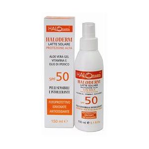 Haloderm latte solare spf50 protezione alta 150 ml