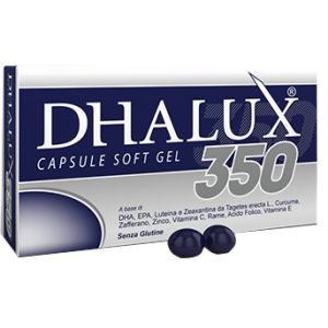 Dhalux 350 blister 30 capsule molli astuccio 29,4 g