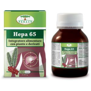 Hepa 65 60 capsule flacone 28,8 g