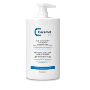 Ceramol 311 olio detergente viso/corpo 400 ml