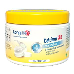 Longlife calcium 400 latte 100 compresse