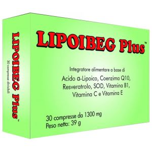 Lipoibeg plus 30 compresse da 1300 mg