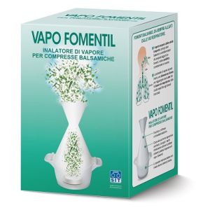 Vapo fomentil inalatore di vapore per compresse balsamiche