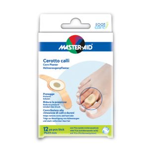 Cerotto callifugo master-aid footcare 71x22 mm 12 pezzi b2