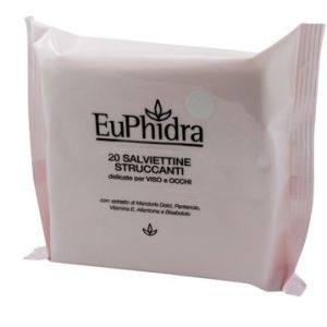 Euphidra salviettine struccanti 20 pezzi
