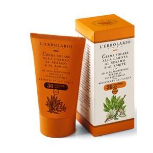 Crema solare carota/sesamo/karite' spf30 125 ml